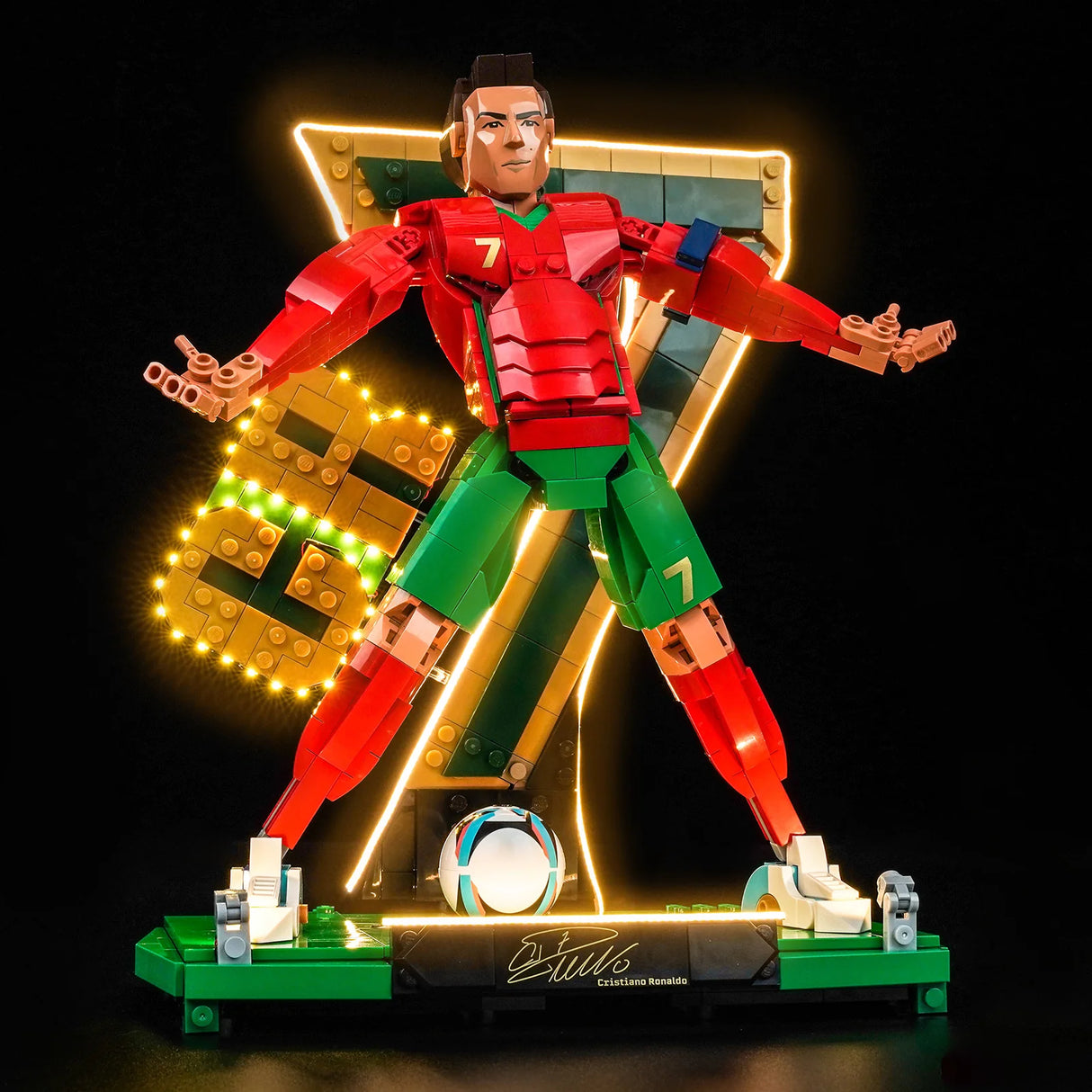 LED Licht Set für LEGO Cristiano Ronaldo - Fussballlegende (43016)
