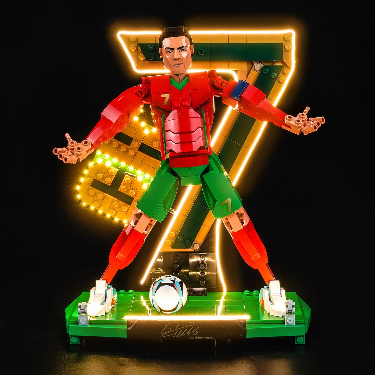 LED Licht Set für LEGO Cristiano Ronaldo - Fussballlegende (43016)
