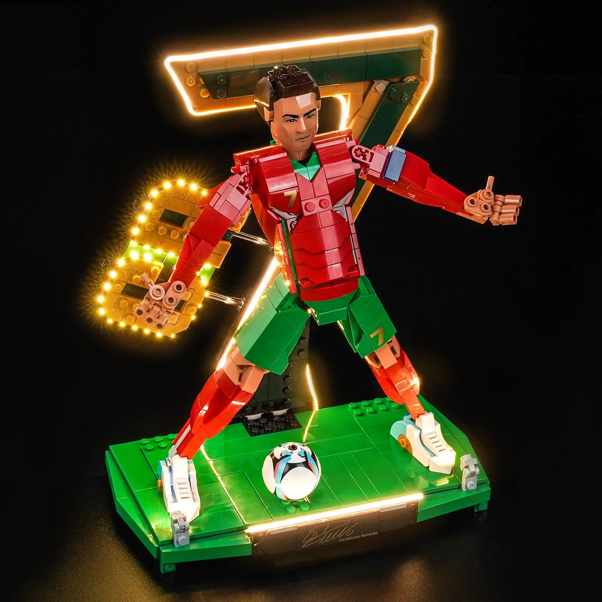 LED Licht Set für LEGO Cristiano Ronaldo - Fussballlegende (43016)