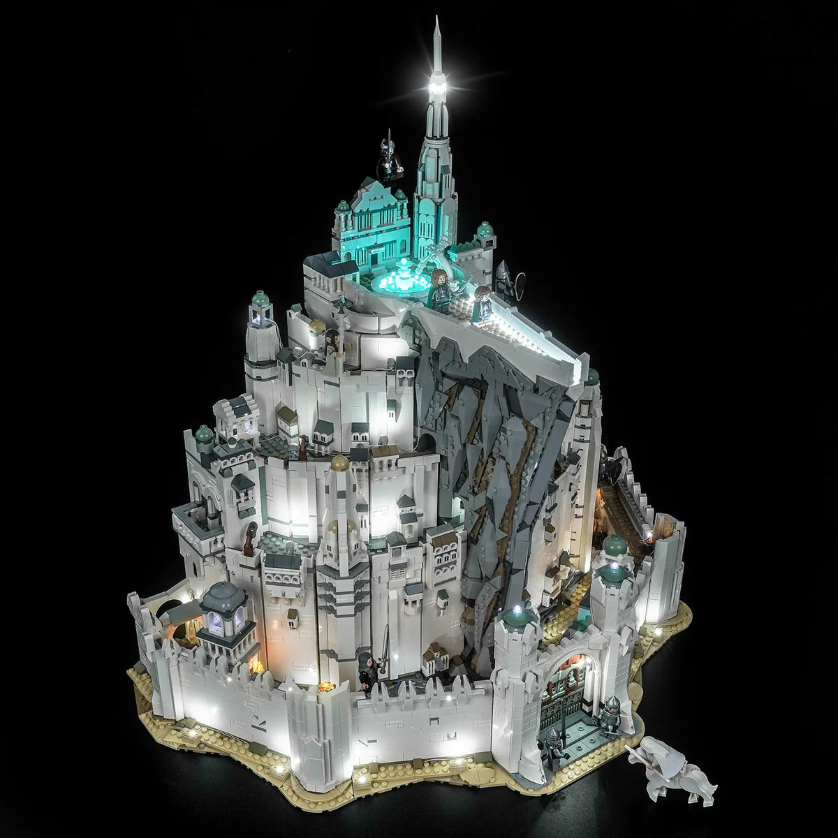 LED Licht Set für LEGO Der Herr der Ringe: Minas Tirith™ (11377) inkl. Fernbedienung