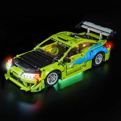 BrickBling LED Licht Set für LEGO Fast and Furious Mitsubishi Eclipse Auto (42229) inkl. Fernbedienung P116702