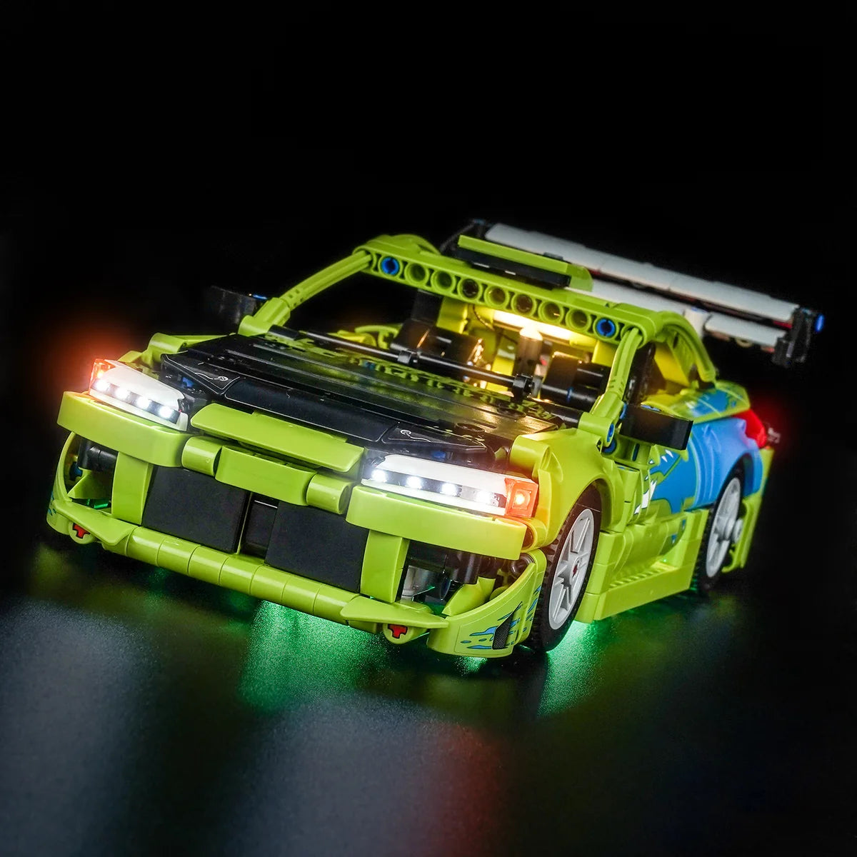 LED Licht Set für LEGO Fast and Furious Mitsubishi Eclipse Auto (42229) inkl. Fernbedienung