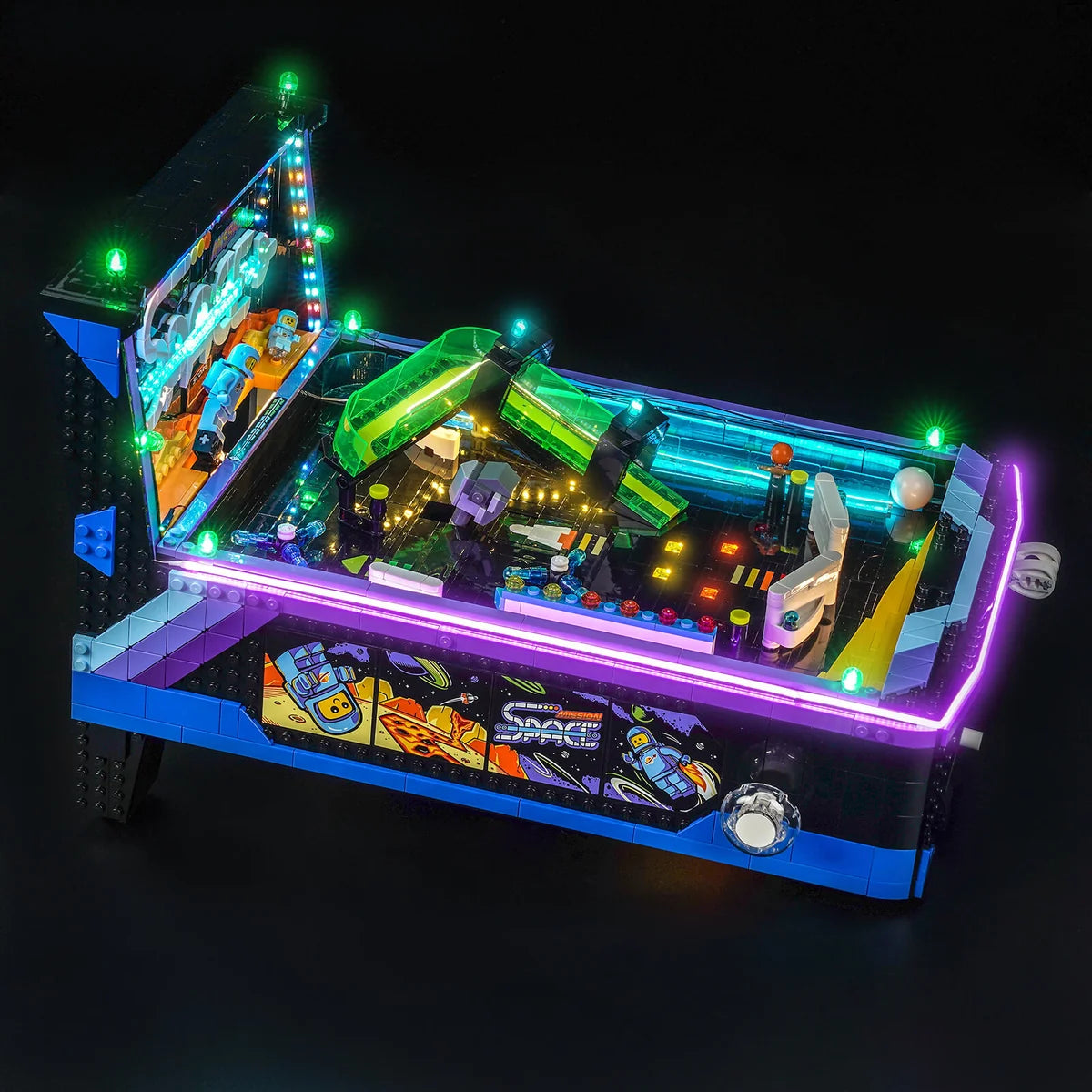 LED Licht Set für LEGO Flipperautomat (11374) inkl. Fernbedienung
