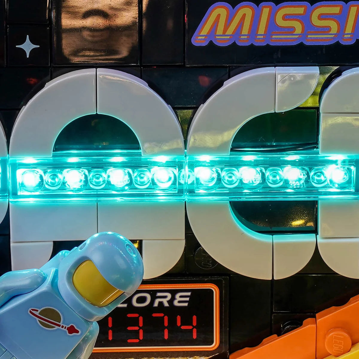 LED Licht Set für LEGO Flipperautomat (11374) inkl. Fernbedienung
