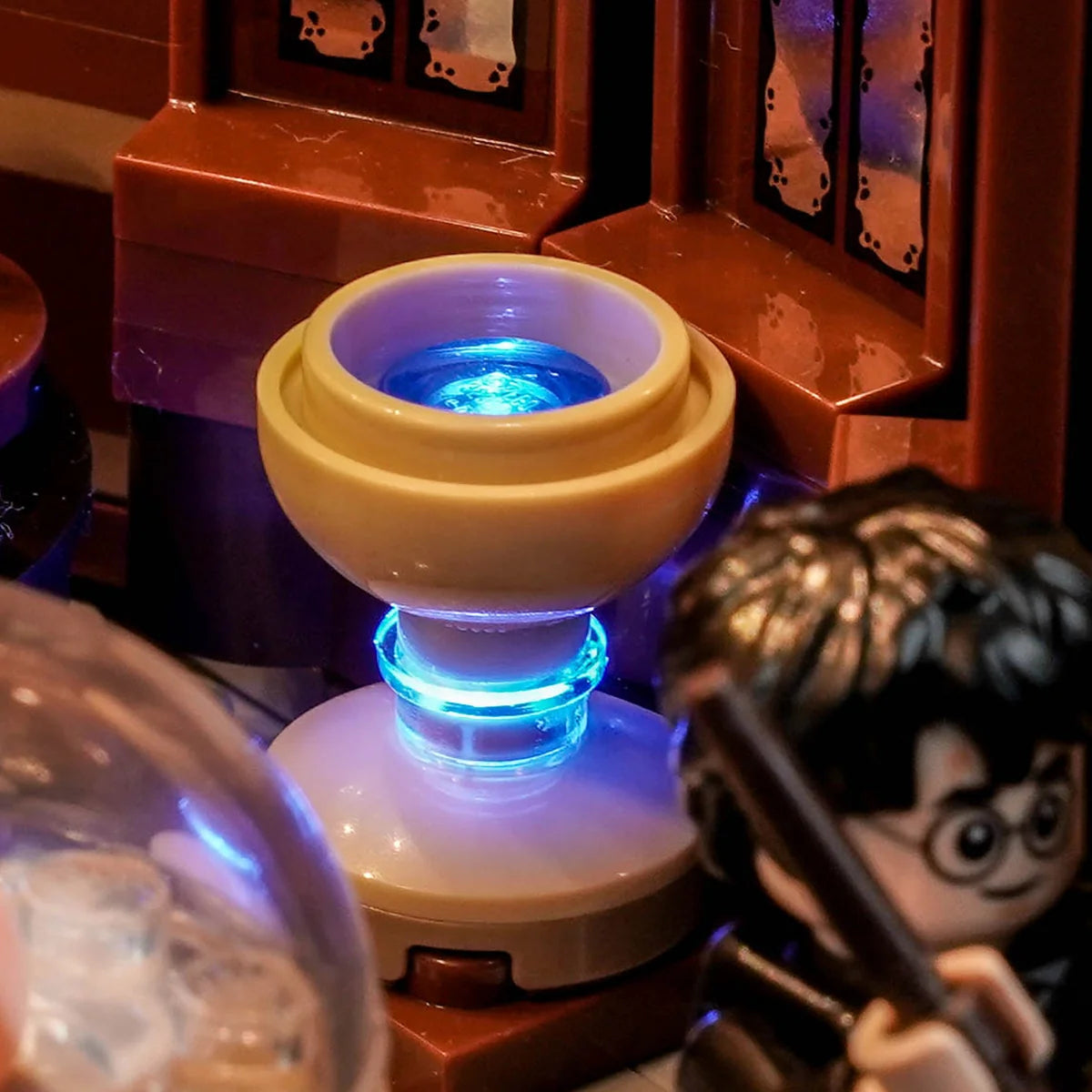 LED Licht Set für LEGO Harry Potter: Bücherstütze: Dumbledores Büro (76478) inkl. Fernbedienung