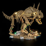 LED Licht Set für LEGO Jurassic World: Dinosaurier-Fossilien: Triceratops (77985) inkl. Fernbedienung