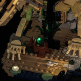 LED Licht Set für LEGO Jurassic World: Dinosaurier-Fossilien: Triceratops (77985) inkl. Fernbedienung