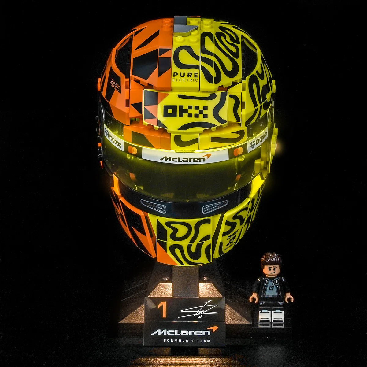 LED Licht Set für LEGO McLaren Mastercard F1® Team Lando Norris’ Helm (43023)