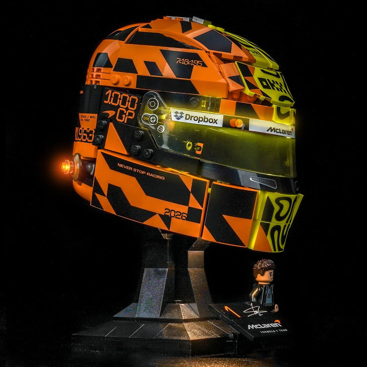 LED Licht Set für LEGO McLaren Mastercard F1® Team Lando Norris’ Helm (43023)