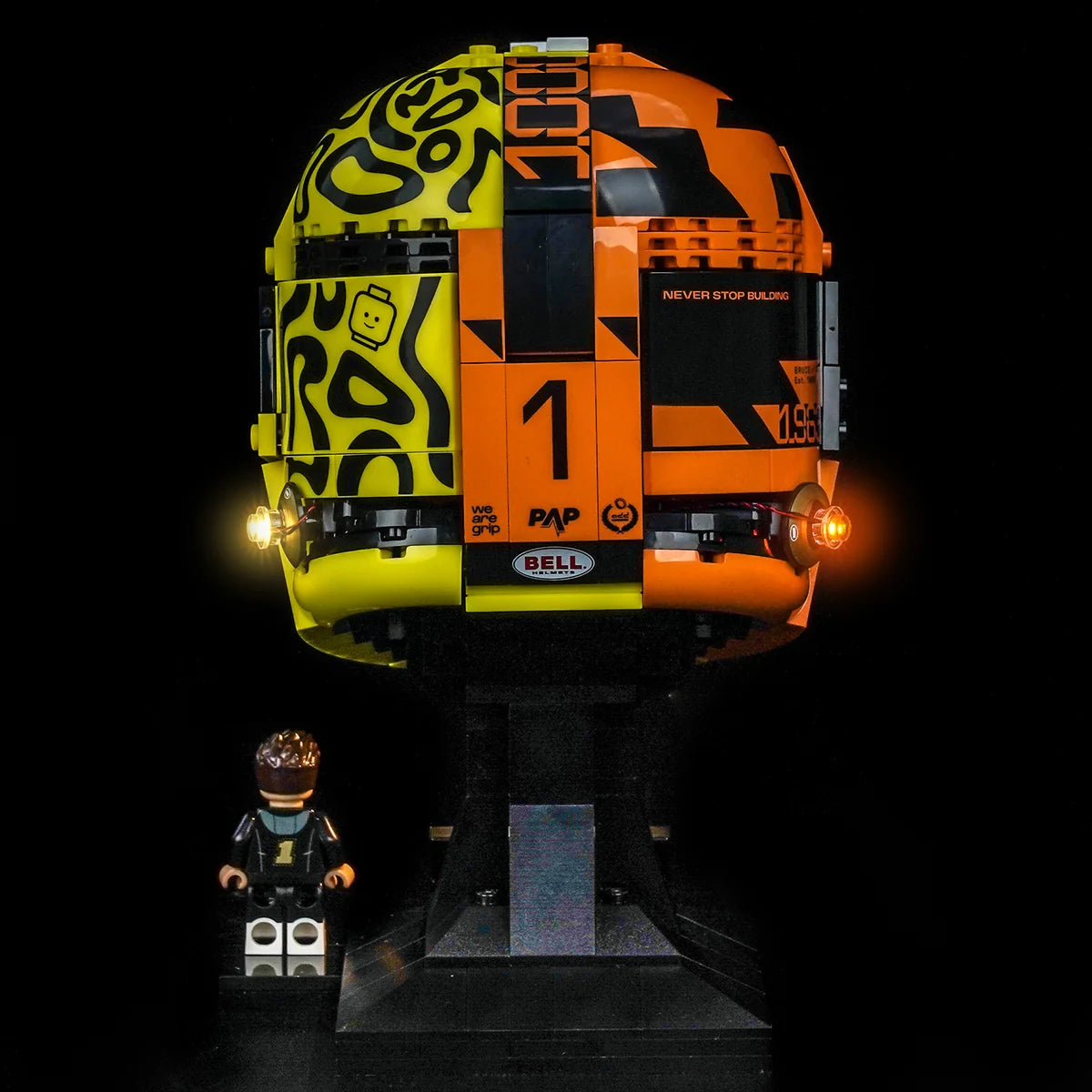 LED Licht Set für LEGO McLaren Mastercard F1® Team Lando Norris’ Helm (43023)