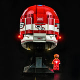 LED Licht Set für LEGO Scuderia Ferrari HP Charles Leclerc Helm (43014)