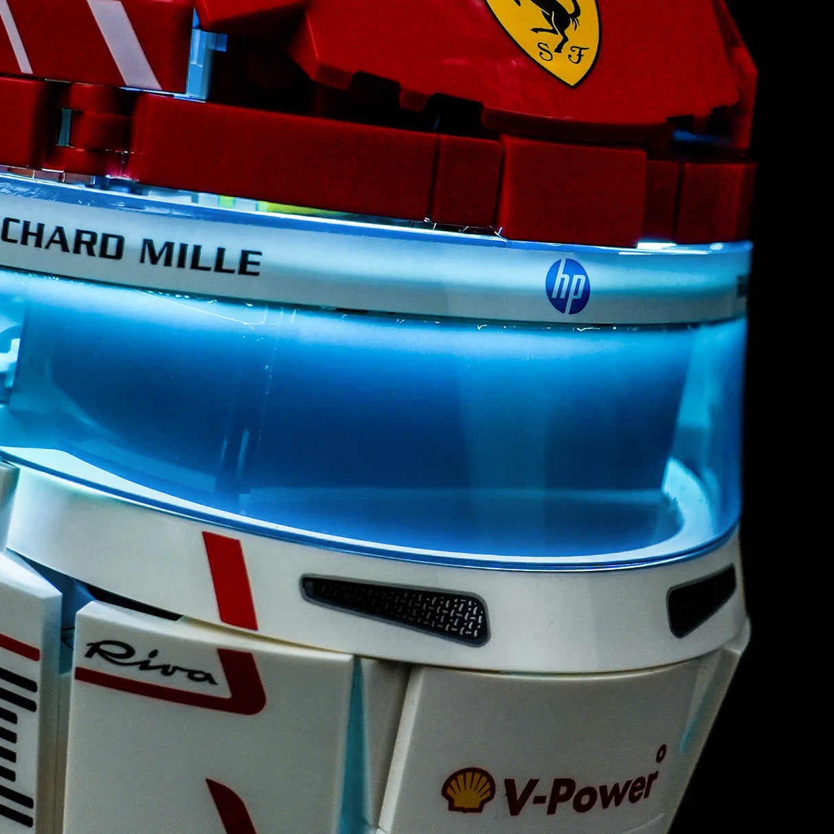 LED Licht Set für LEGO Scuderia Ferrari HP Charles Leclerc Helm (43014)