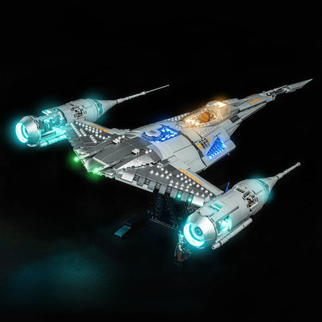 LED Licht Set für LEGO Star Wars: N-1 Starfighter des Mandalorianers (75442) inkl. Fernbedienung