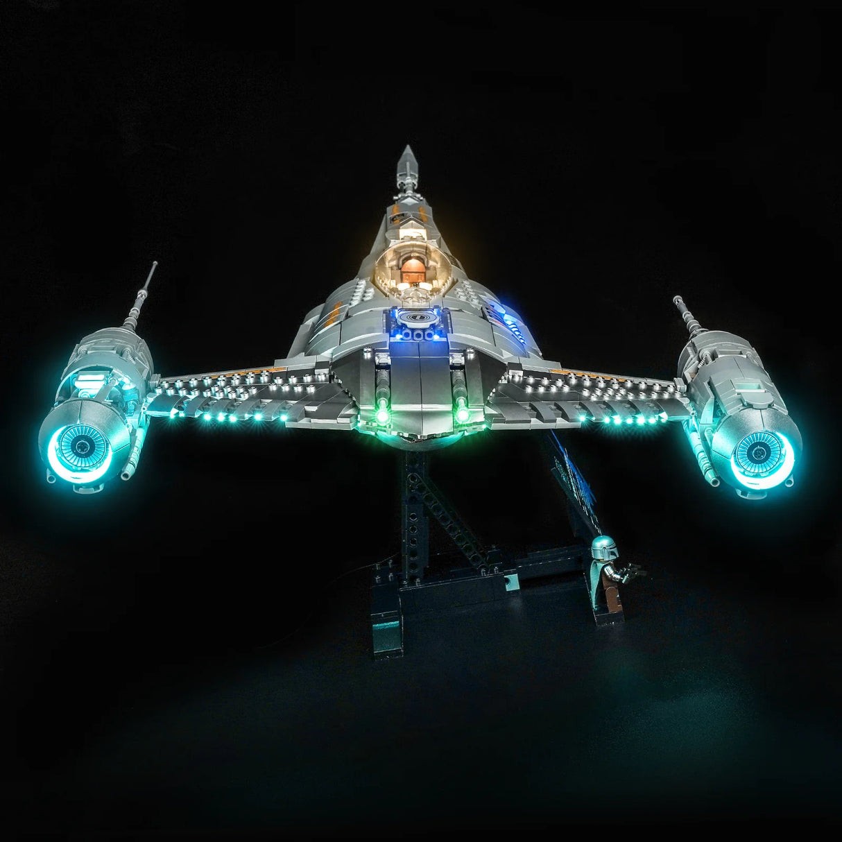 LED Licht Set für LEGO Star Wars: N-1 Starfighter des Mandalorianers (75442) inkl. Fernbedienung