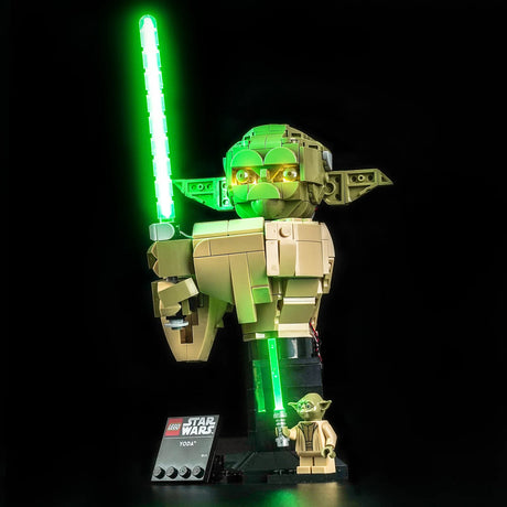 BrickBling LED Licht Set für LEGO Star Wars: Yoda™ Büste (75438) P116101