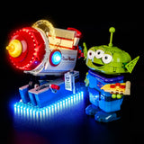 LED Licht Set für LEGO Toy Story: Alien mit Pizza Planet Raketenfahrt (43307) inkl. Fernbedienung