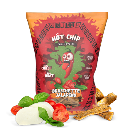 Strips Bruschette Jalapeno (80 g) - Snack