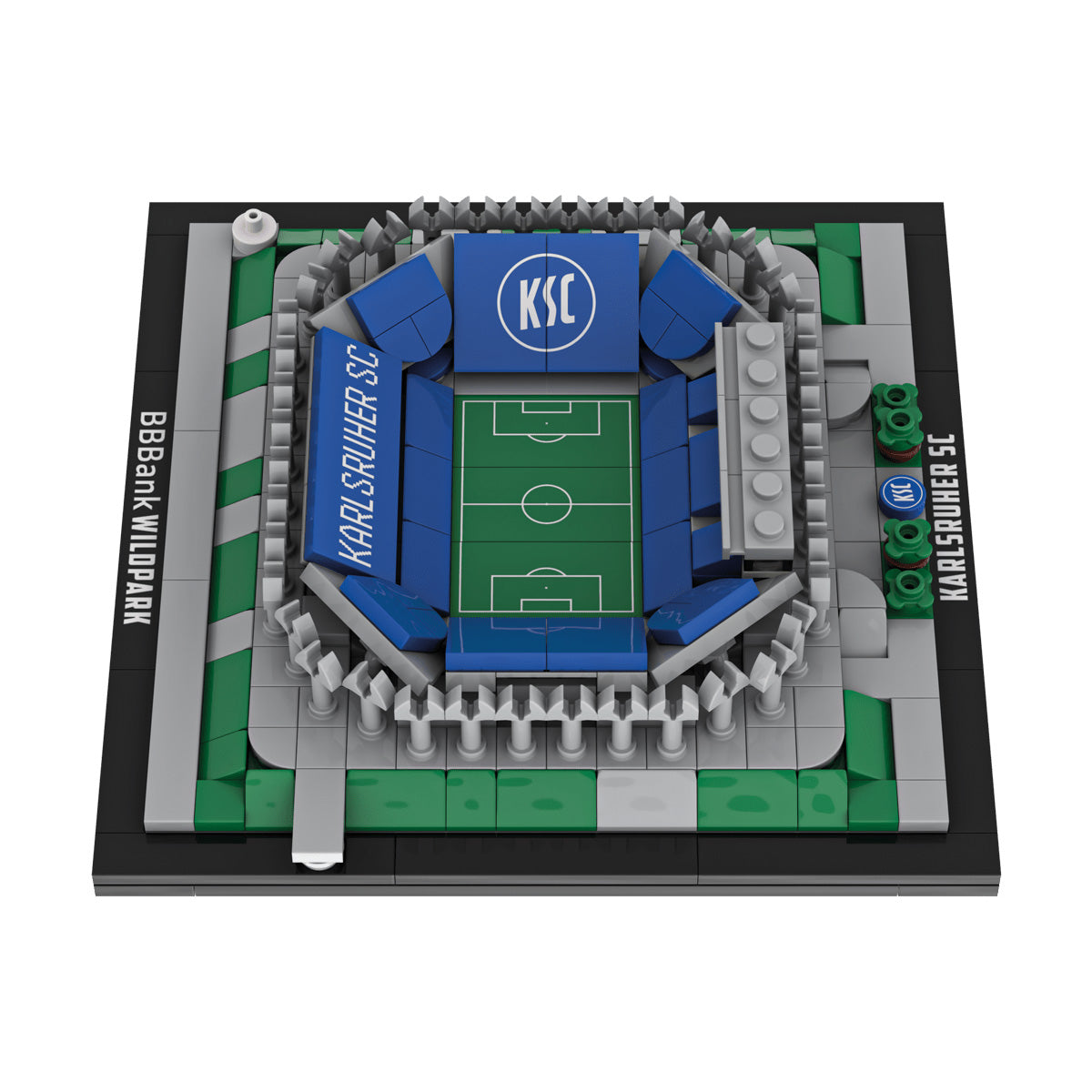 BBBank Wildpark / Karlsruher SC - Stadion Miniaturmodell
