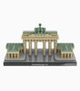 BRYX Klemmbaustein-Modell Brandenburger Tor von schräg oben mit grünen Dächern der Torhäuser