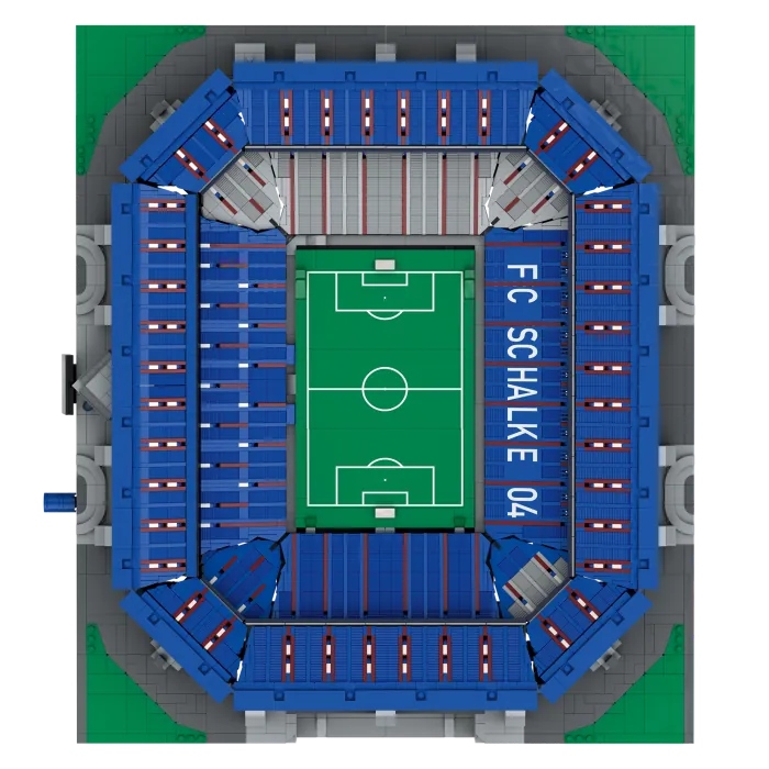 VELTINS-Arena Innenraum von oben