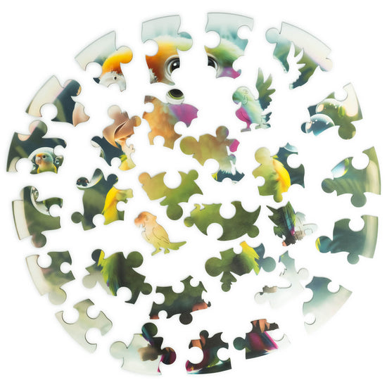 Unidragon - Bubblezz Perroquet (30 pièces) - puzzle en bois pour enfants