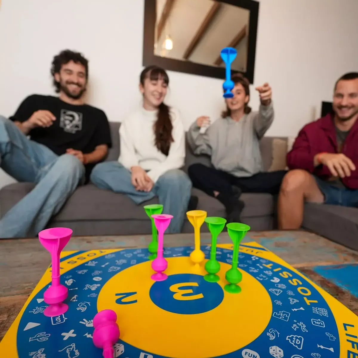Tossit Family Board – Wendematte für Saugnapf-Darts