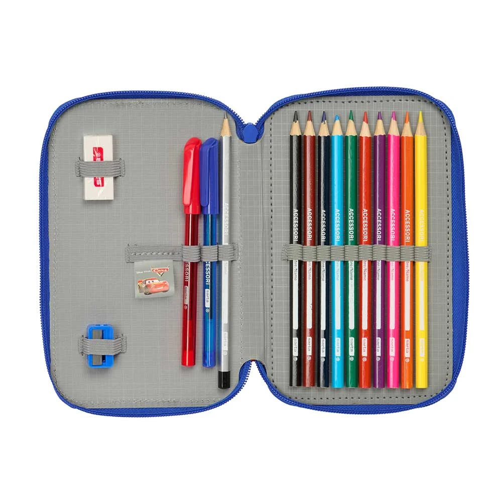 Cars "Hit The Road" - Etui inkl. Stifte, Spitzer und Radiergummi (29 Teile)