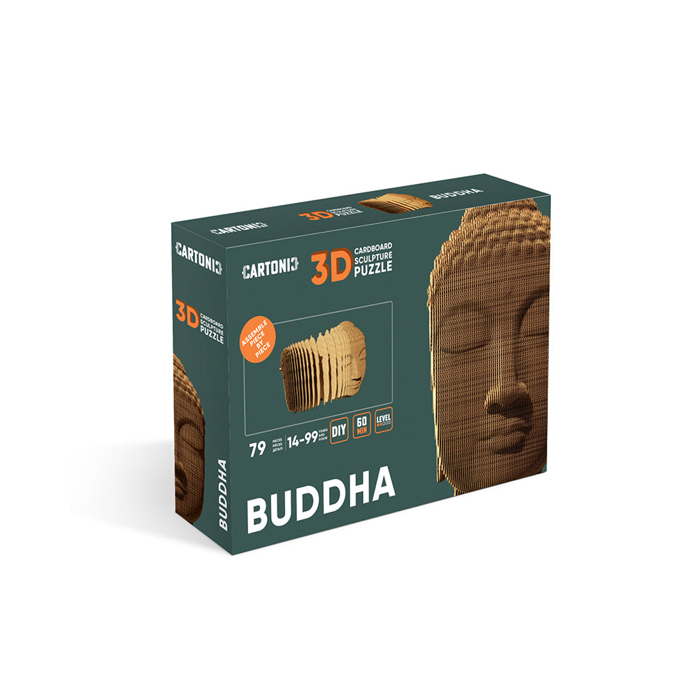 Buddha - 3D Modell aus Karton