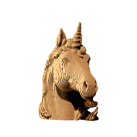 Einhorn - 3D Modell aus Karton