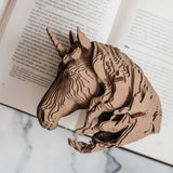 Einhorn - 3D Modell aus Karton
