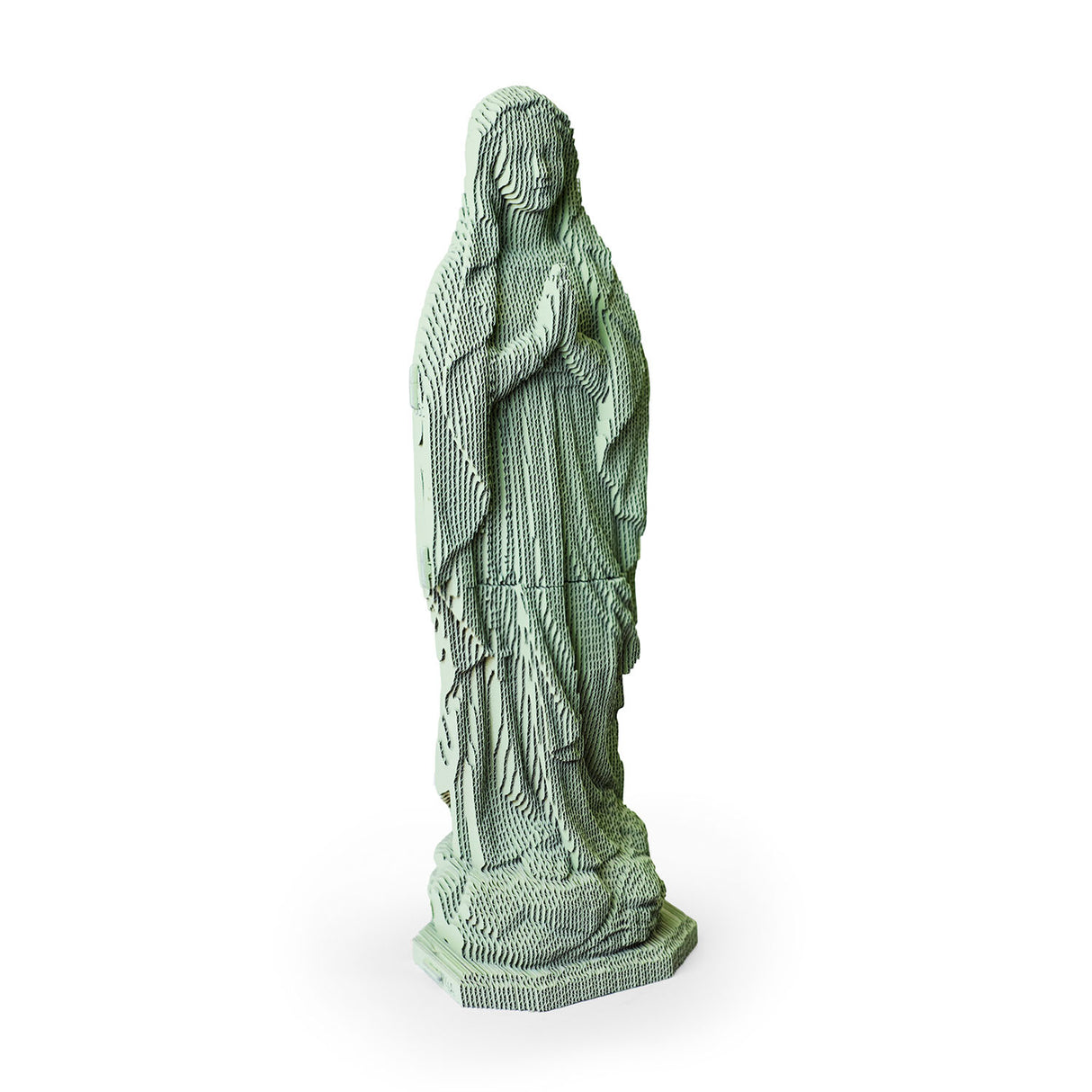 Heilige Maria - 3D Modell aus Karton