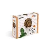 Löwe - 3D Modell aus Karton