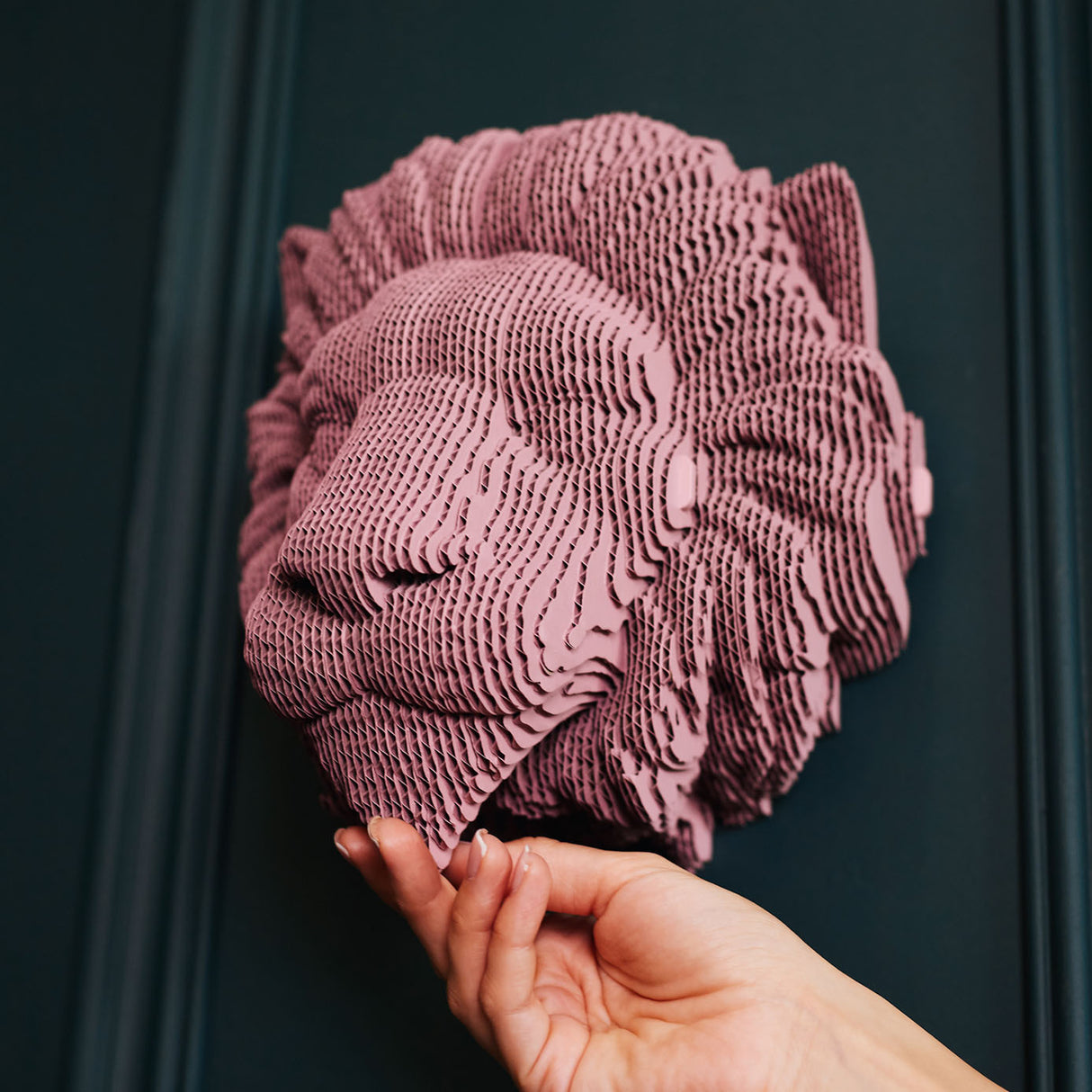 Löwe - 3D Modell aus Karton