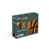 LOVE - 3D Modell aus Karton