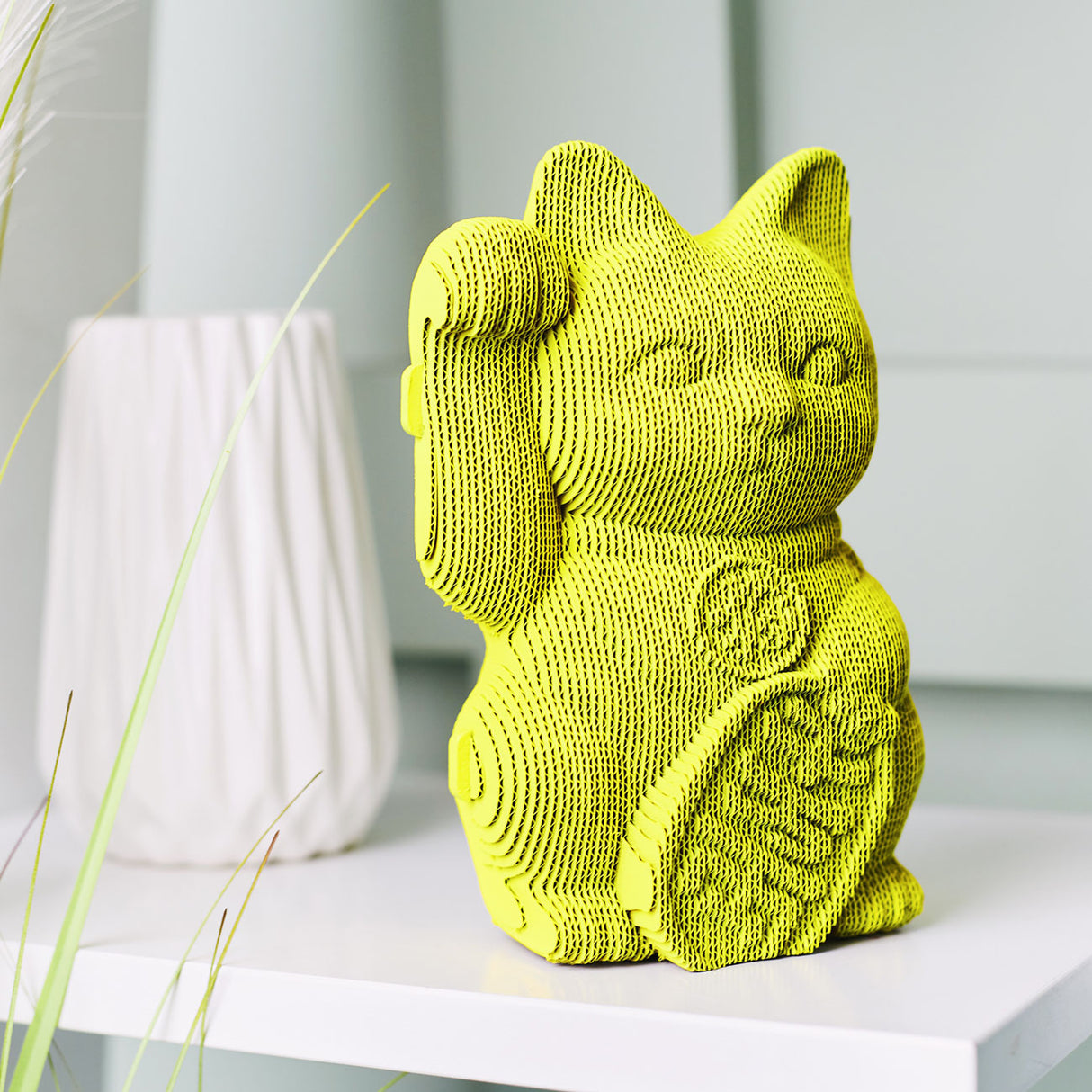 Lucky Cat - 3D Modell aus Karton