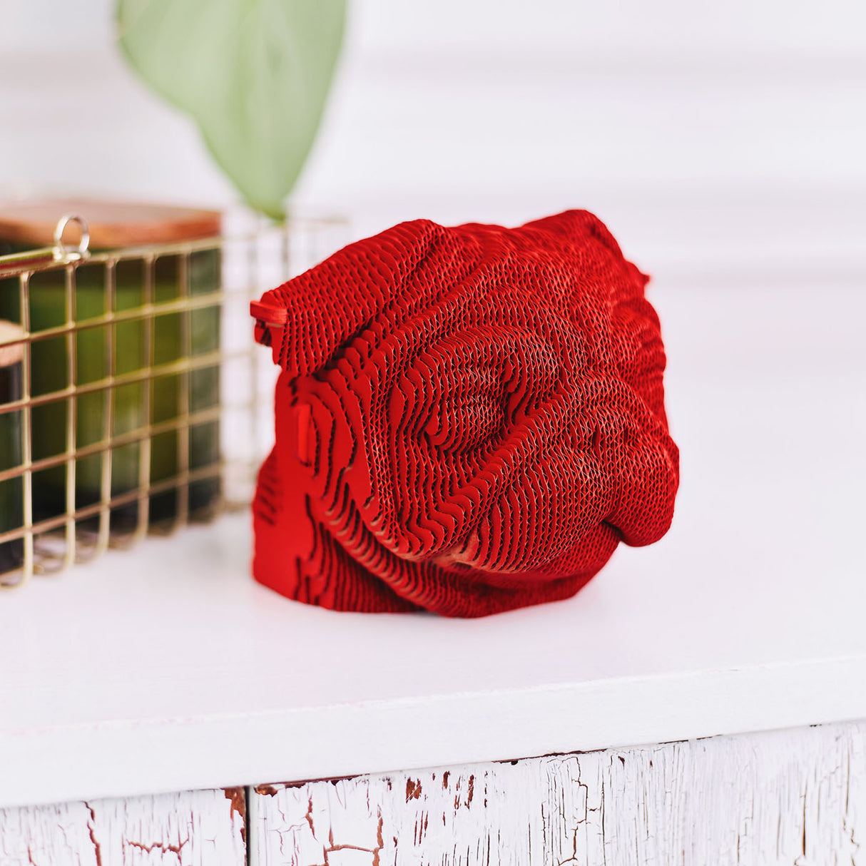 Mops - 3D Modell aus Karton