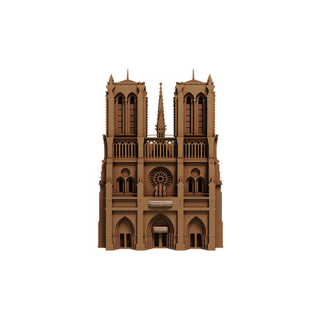 Notre-Dame de Paris - 3D Modell aus Karton