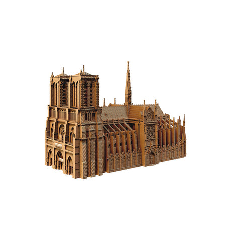 Notre-Dame de Paris - 3D Modell aus Karton