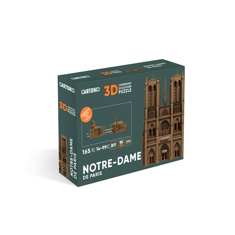 Notre-Dame de Paris - 3D Modell aus Karton
