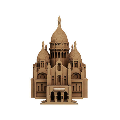 Sacré-Cœur de Montmartre - 3D Modell aus Karton
