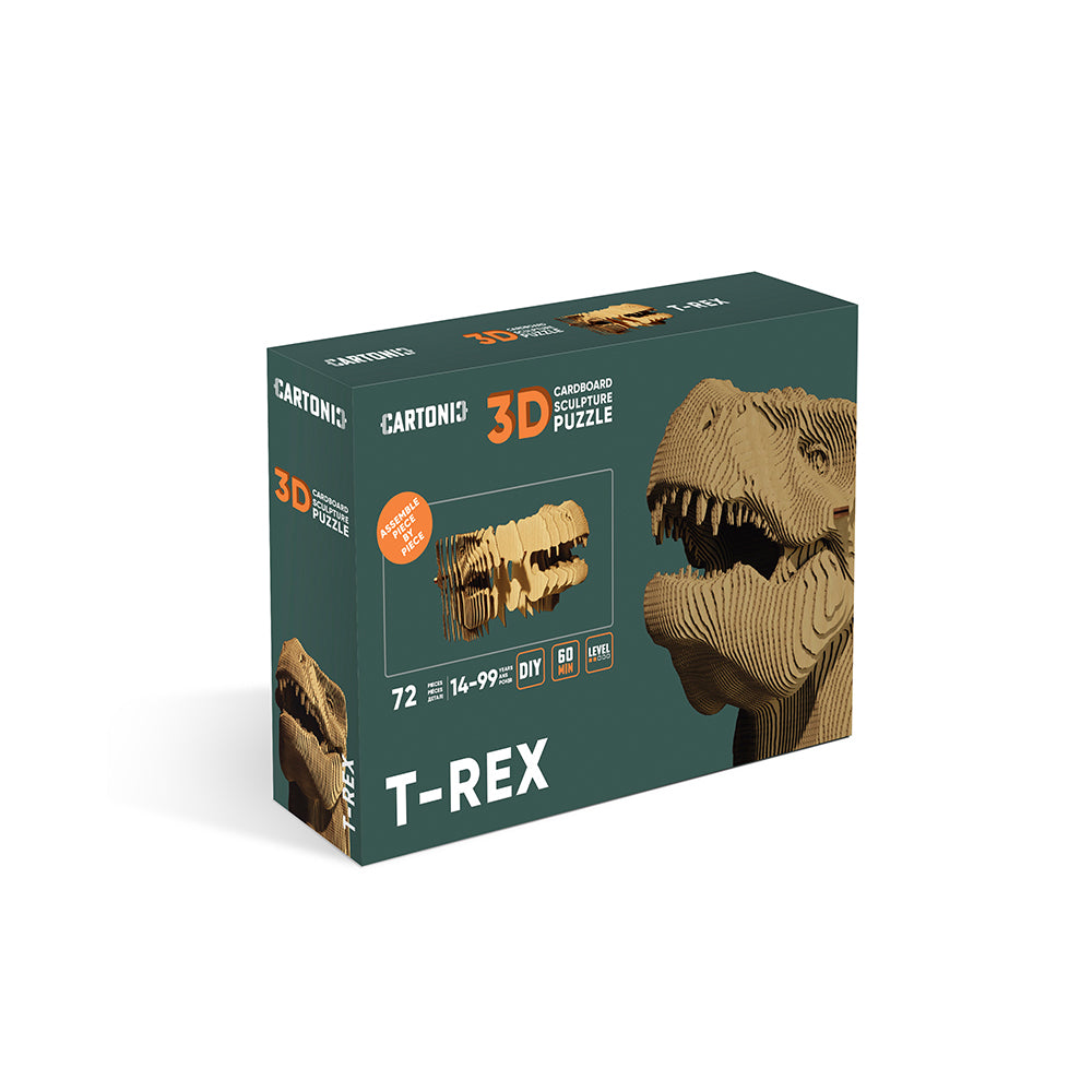 T-Rex - 3D Modell aus Karton
