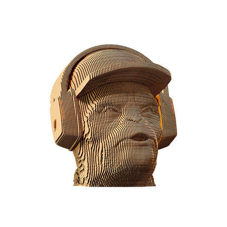 Affe "Hear No Evil" - 3D Modell aus Karton