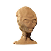 Alien - 3D Modell aus Karton