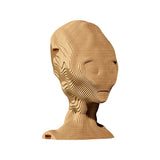 Alien - 3D Modell aus Karton