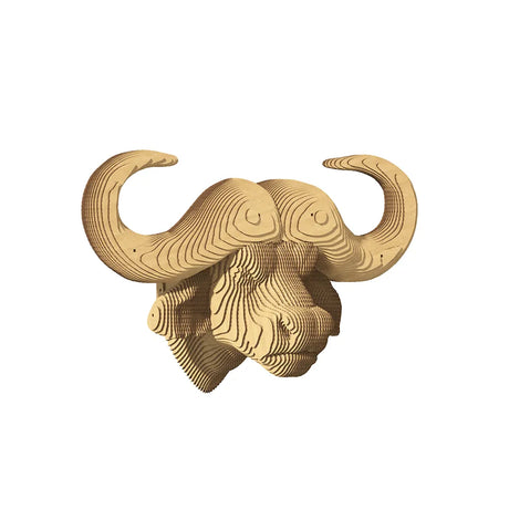 Büffel - 3D Modell aus Karton