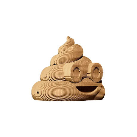 Poop - 3D Modell aus Karton