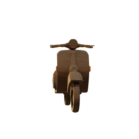 Scooter - 3D Modell aus Karton