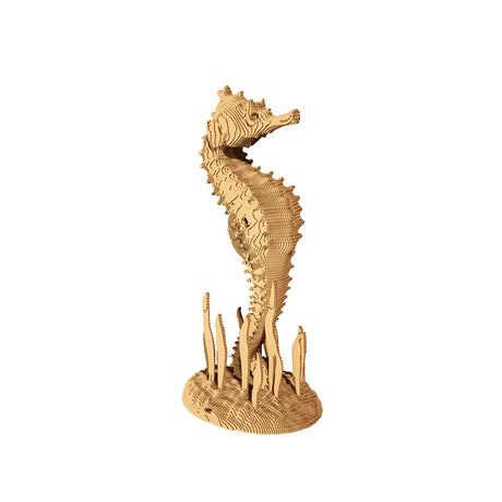 Seepferdchen - 3D Modell aus Karton