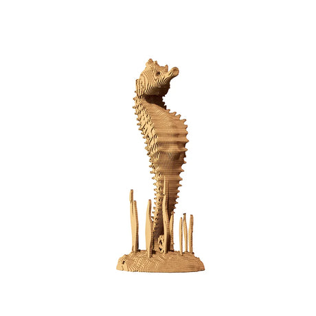 Seepferdchen - 3D Modell aus Karton