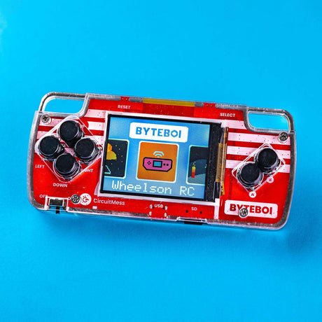 CircuitMess ByteBoi - Retro Spielkonsole - Elektronik Bausatz CRTMBYB